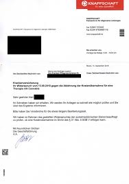 Krankenkasse Hat Antrag Abgelehnt Bitte Um Unterstutzung Deutscher Hanfverband Forum