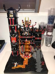 There are 17,776 items in the brickset database.; My First Try Of A Volcano Fortress Moc I Built For The Lava Monsters From Nexo Knights I Think The Volcano Is Way Too Small I Will Try To Make It Bigger