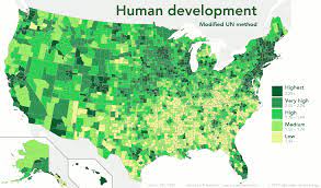 If The U S Were Graded Using The Un 39 S Index For African Human Development Human Development Index World Geography