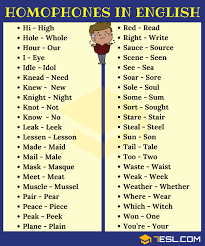 Miserable he is living in abject poverty. Homonym Extensive List Of 300 Homonyms With Examples 7esl