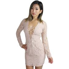 Resort Mini Dress In Nude