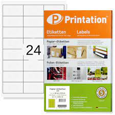 20 ordneretiketten 192 x 61 mm permanent haftend etiketten. Printation 70 X 36 Etiketten Internetmarke 2400 Adressaufkleber 70x36