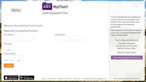 Username And Password Assistance Austin Regional Clinic