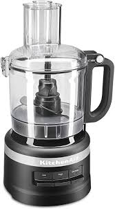 food processor, 7 cup, matte black