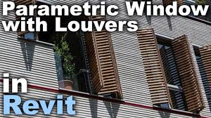 Maybe you would like to learn more about one of these? Parametric Window With Louvers That Open Revit Tutorial Youtube