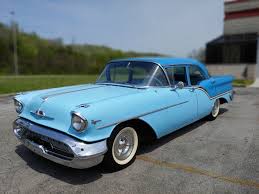 Image result for Artesian Blue 1957 Oldsmobile