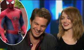 Andrew Garfield Says Emma Stone Approved Package In Spider Man Suit Daily Mail Online