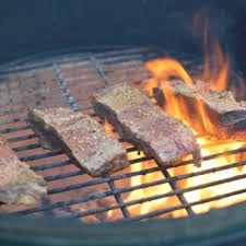 Just add big green egg to your search query on google and you should find a few links. Big Green Egg Short Ribs Slow Cooked Grilled