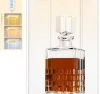 Amazon.com: DIWNELEM Wood Acrylic Bottle Display Case with ...
