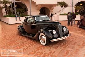 Jon Fish Fisher S 1936 Ford 3 Window Coupe Was One Of The Six Cars We Featured Inside The Rotunda At The First Kustomrama Customs By T In 2020 Custom Cars Coupe Ford