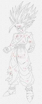 Download dragon ball z coloring pages trunks pictures. Gohan Cell Coloring Book Super Saiyan Dragon Ball White Fictional Characters Png Pngegg