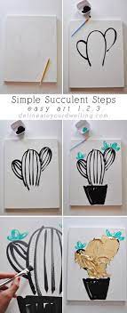 See all videos on attvideo. Tips To Draw And Paint Easy And Simple Succulent Artwork Simple Art Succulent Art Inexpensive Artwork