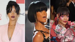 У рианны есть два младших брата: The Evolution Of Rihanna S Bang Hairstyles See Photos Allure