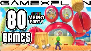 All 80 Super Mario Party Mini Games Revealed Gameplay Compilation Youtube