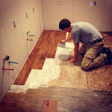 The floor needs to be able to expand and contract with temperature changes and therefore must freely lay on the underlayment or subfloor. Best Of Can You Install Laminate Flooring Over Sheet Vinyl And Description Vinyl Wood Flooring Vinyl Plank Flooring Installing Laminate Flooring