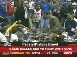 Edmond sumner added 22 points for the pacers. Nba Indiana Pacers Detroit Pistons Brawl Video Dailymotion
