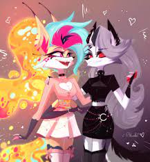 Loona getting along with Bee for once, (by @Silicia_Art) : rHelluvaBoss