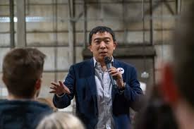 Yang is in favor of a universal basic income, $1. Presidential Candidate Andrew Yang Has A Meme Problem The Verge