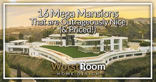 As your budget increases, so do the options, which you'll find expressed in each of these quality home plans. 16 Mega Mansions That Are Outrageously Nice Priced Worst Room