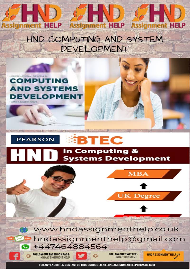 HND computing and system development product image
