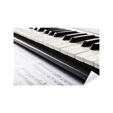 Spanisch teclado ‚tastatur', tecla, deutsch ‚taste', englisch keyboard), auch tastatur oder manual / pedal, bezeichnet eine reihe von tasten. Aufkleber Noten Und Eine Klaviertastatur Pixers Wir Leben Um Zu Verandern