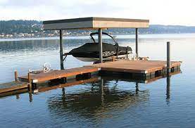 This floating dock container is a clever idea and a godsend to those who have a medium weight boat but no lift we have received many compliments. Floating Dock System Float Dock Floating Boat Dock Dock Flotation Ace Roto Mold Floats