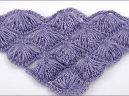 Cualquier duda pueden dejar un. Crochet Punto Abanico 4 En V Youtube
