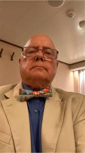 Tonight is formal night, sparkling and dicky bows, all ready.