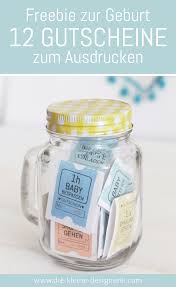 Geschenkidee Zur Geburt 12 Baby Gutscheine Zum Ausdrucken Baby Gutschein Geschenkideen Zur Geburt Gutschein Ausdrucken