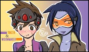 Overwatch Tracer Widowmaker By Picketg Deviantart Com On Deviantart Overwatch Tracer Overwatch Comic Overwatch