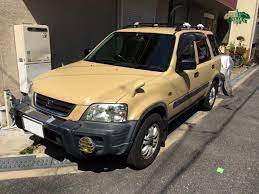 ホンダcr vrd1をビスケットで刷毛塗り全塗装 ホンダ crv パトロールカー おしゃれな車