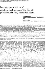 Whether you're publishing a journal article review or completing one for a class, your critique should be fair, thorough, and constructive. The Journal Article Review Process As A Game Of Chance Behavioral And Brain Sciences Cambridge Core