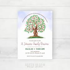 Therefore, in the family reunion forms, there will be a section to write down all family members who are present such a name, the age scale, the size of the clothes, and also the costs that must be paid by each family. Family Reunion Invitation Template Family Tree Party Printable Etsy Family Reunion Invitations Templates Reunion Invitations Family Reunion Invitations