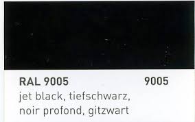 Ral 9005 colour belongs to ral classic color system, a colour matching system mainly used for varnish and powder coating but nowadays there are reference panels for plastics as well. Ral 9005 Tiefschwarz Profitechnik24