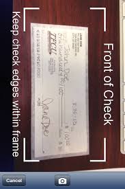 Hbm Deposit Check Front Tinker Federal Credit Union