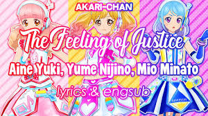 (アイカツ, aikatsu!), short for aidoru katsudō! Lyrics Engsub The Feeling Of Justice Aikatsu On Parade Youtube