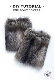 Want awesome diy tips in your inbox three times a week? Diy Tutorial Fur Boot Covers Sew Diy