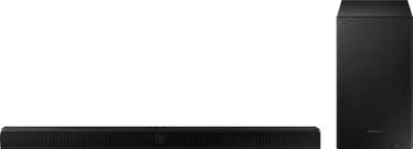 We've tested the best soundbars to boost your tv's audio, from dolby atmos marvels to budget bars that will make your home cinema setup sing. Samsung 2 1 Channel Soundbar With Wireless Subwoofer And Dolby Audio Black Hw T510 Za Best Buy