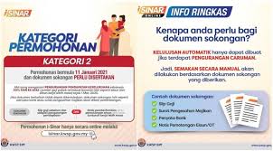 I Sinar Kategori 2 Cara Permohonan Syarat Dokumen Yang Diperlukan