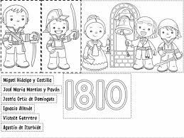 Independencia de colombia 20 de julio de 1810. Dibujos Del Dia De La Independencia De Mexico 16 De Septiembre Colorear Imagenes