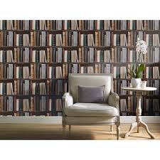 X papier peint trompe l' oeil d et perspective joli wooden passage.lll➤ papier peint bibliothèque. Hxa Deco Papier Peint Rouleau Bibliotheque Rouleau 0 5x10 M Cdiscount Bricolage