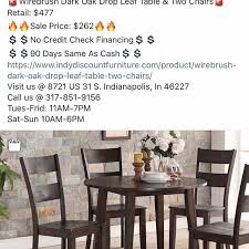 Dining room table set (4ft extends to 8ft) $350 (indianapolis) pic hide this posting restore restore this posting. Indydiscountfurniture Indydiscount Twitter