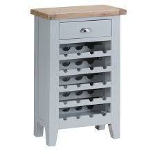 Tennyson Grey Wine Cabinet Grey Furniture From Readers Interiors Uk