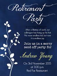 Retirement Party Invitation Wording Ideas And Samples Wordings And Messages