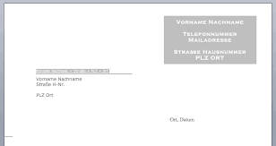 Einstellungen für kuvert anpassen und mit diesem webdienst einen vordruck. Briefkopf Vorlage Muster Briefkopf Selbst Erstellen Vorlagen Muster