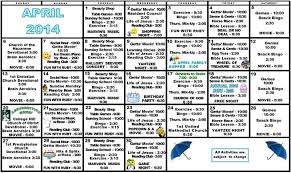 Nursing Home Activity Calendar Calendar Template 2015 Nursing Home Activities Senior Activities Elderly Activities