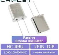 10pcs HC-49U 49U Passive Crystal Oscillator DIP 2Pin 2Mhz ...