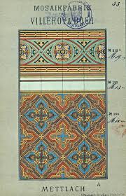 Diese website benutzt cookies, die für den technischen betrieb der website erforderlich sind und stets gesetzt werden. Musterblatter Der Mosaik Fabrik Von Villeroy Und Boch Mettlach 1886 Teil 2 Bodenplatten