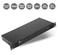 16-Port Industrial USB-C PD Charging Station - 1000W - up to 10 USB-C 100W - up to 16 USB-C 60W