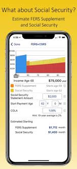 fers csrs retirement estimator en app store